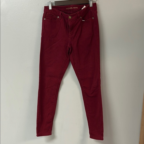 Michael Kors Burgundy Pants - Picture 1 of 7